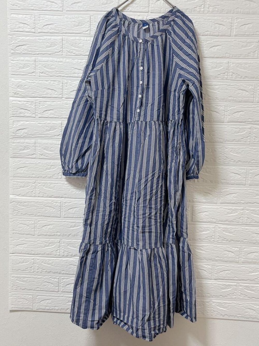 Old Navy One-Piece Dress Striped Blue/Navy